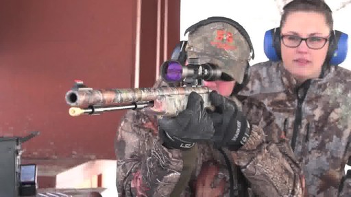 Thompson / Center Pro Hunter FX Muzzleloader with 3-9x40mm Scope Realtree AP Camo / Stainless Steel - image 6 from the video